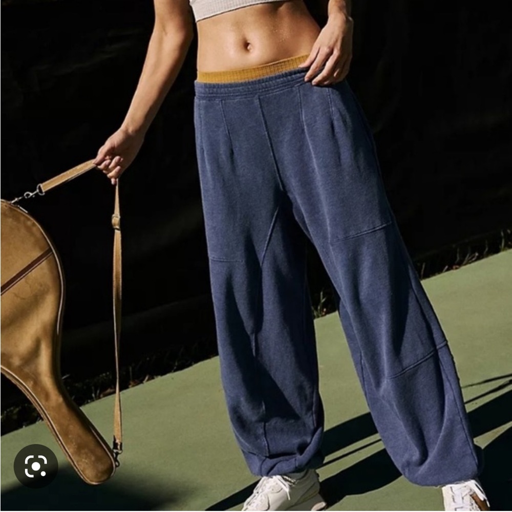 Free People Movement Baller Pants - Blue